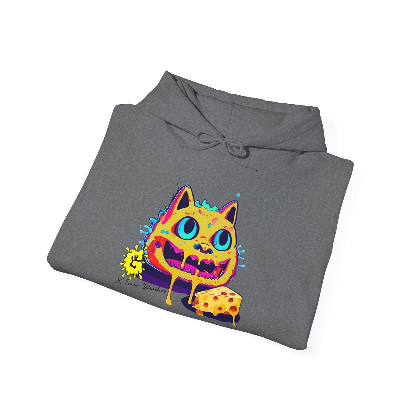 Cheesey Cat Hooded Sweatshirt