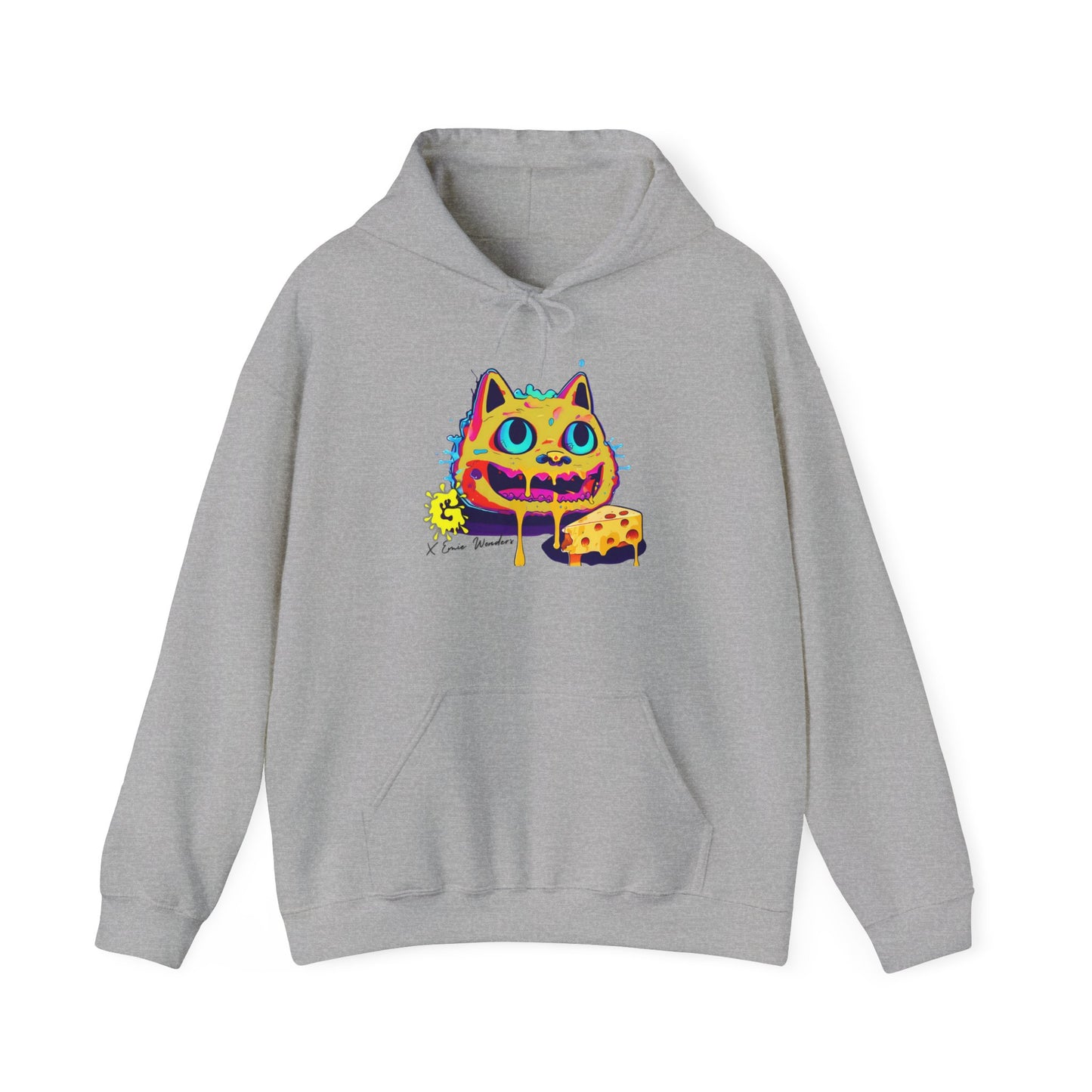 Cheesey Cat Hooded Sweatshirt