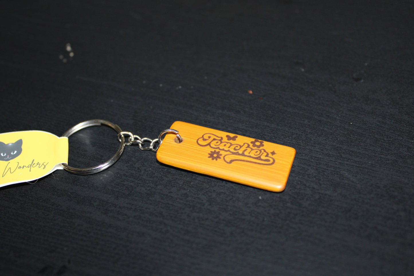 Bamboo Keychain
