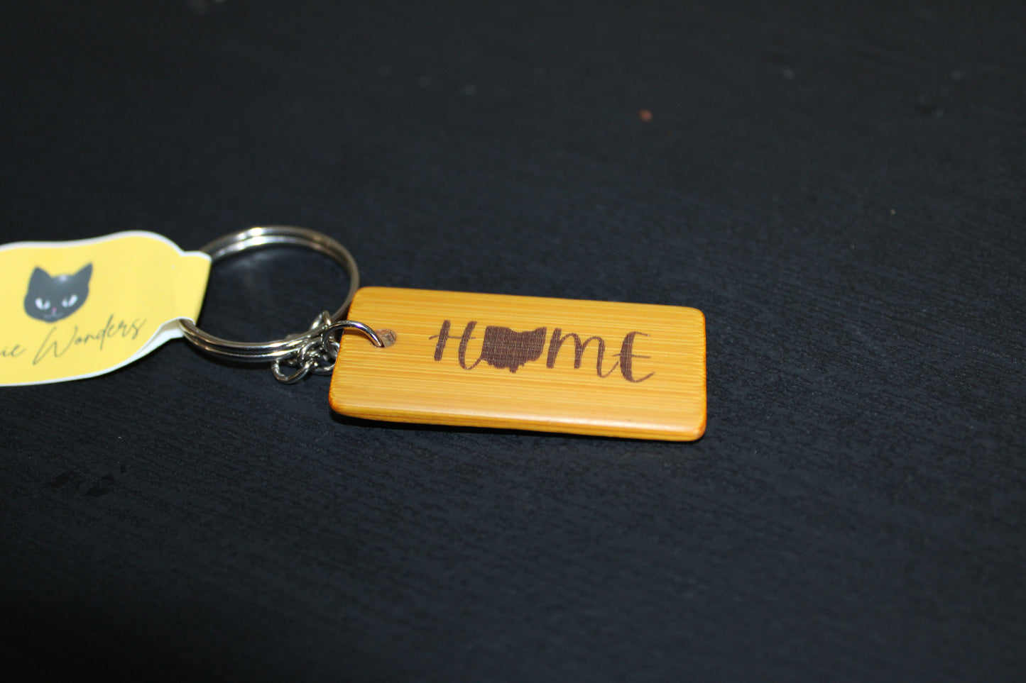 Bamboo Keychain