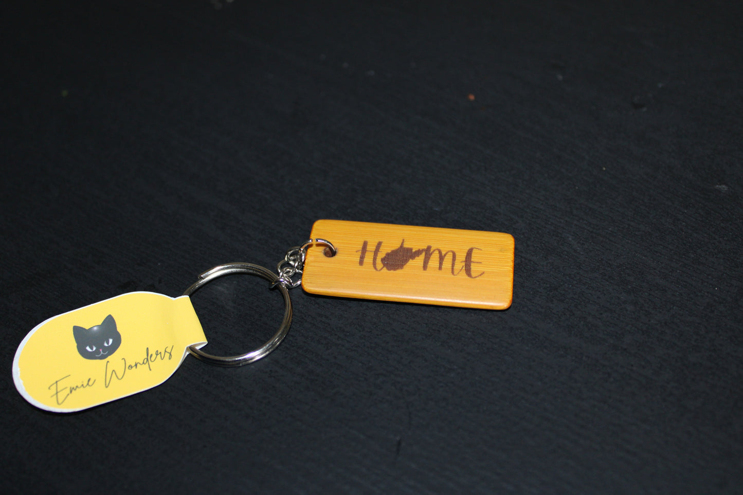 Bamboo Keychain