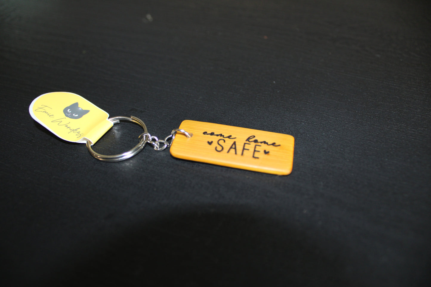 Bamboo Keychain