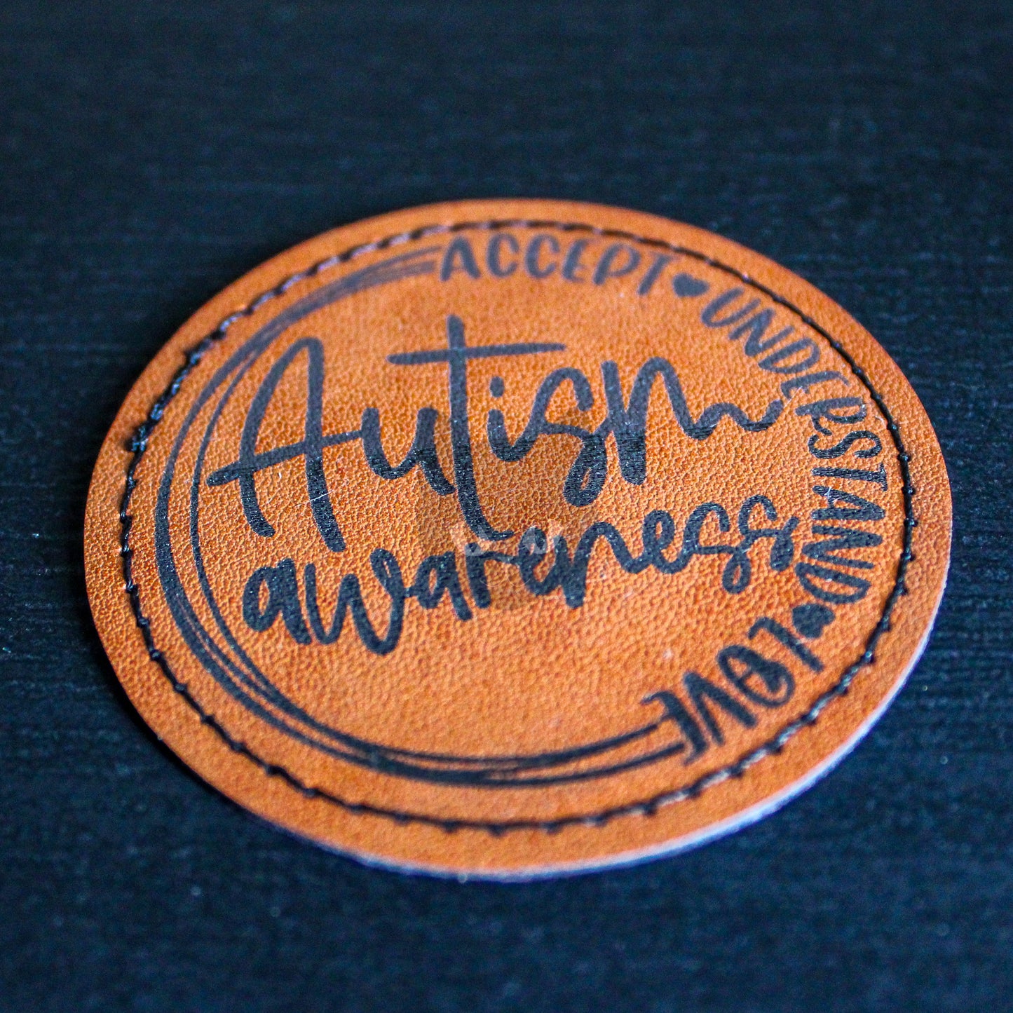Faux Leather Patch