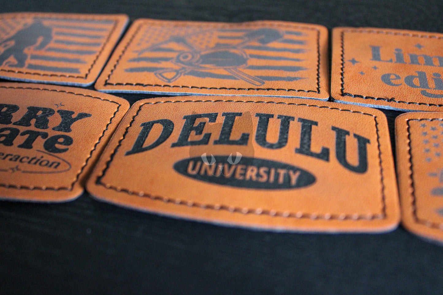 Faux Leather Patch
