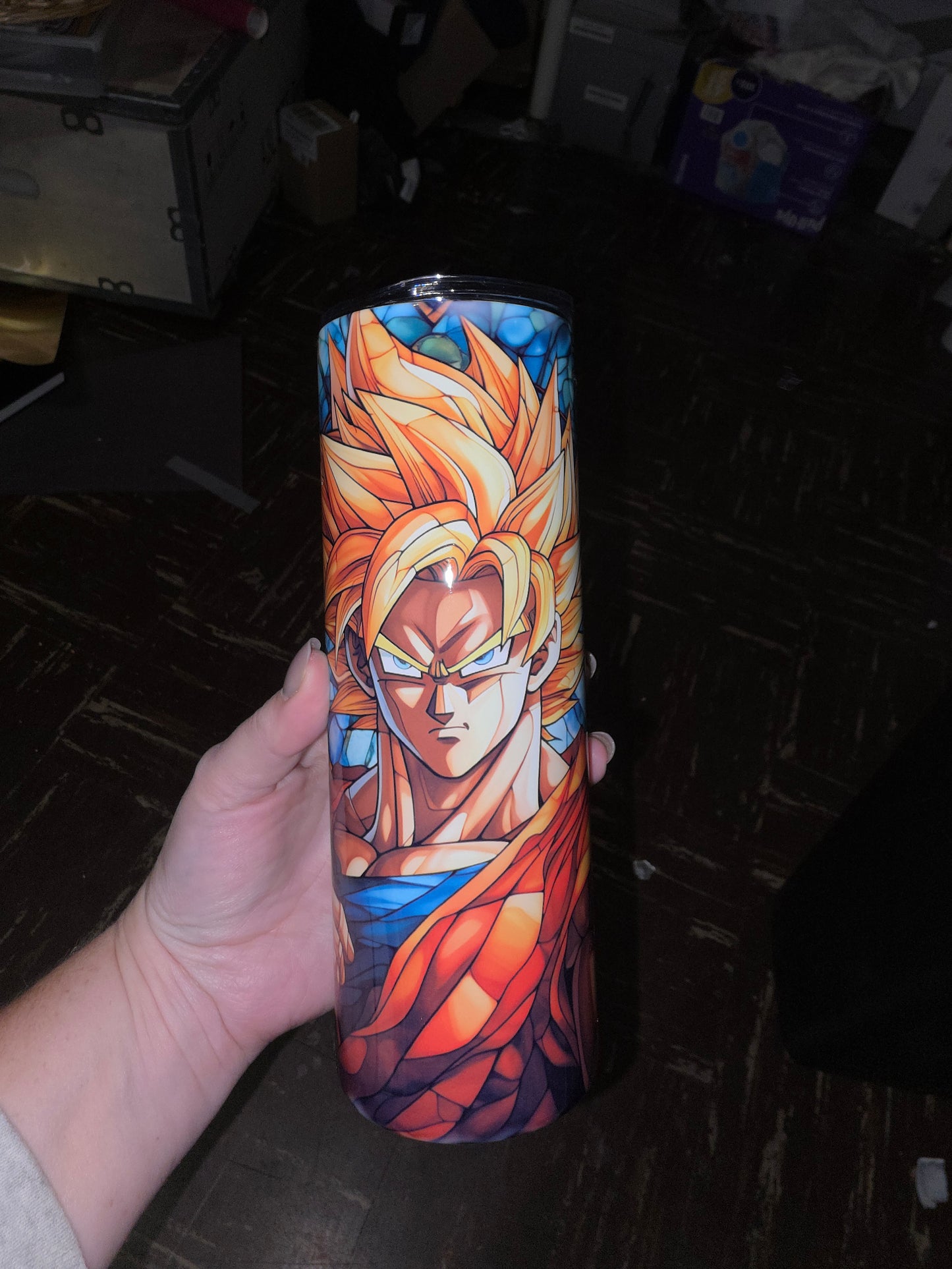 Goku Inspired Tumbler