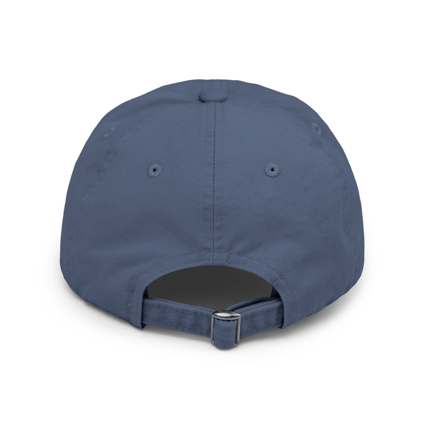 EmieWonders Meowy Logo Distressed Cap