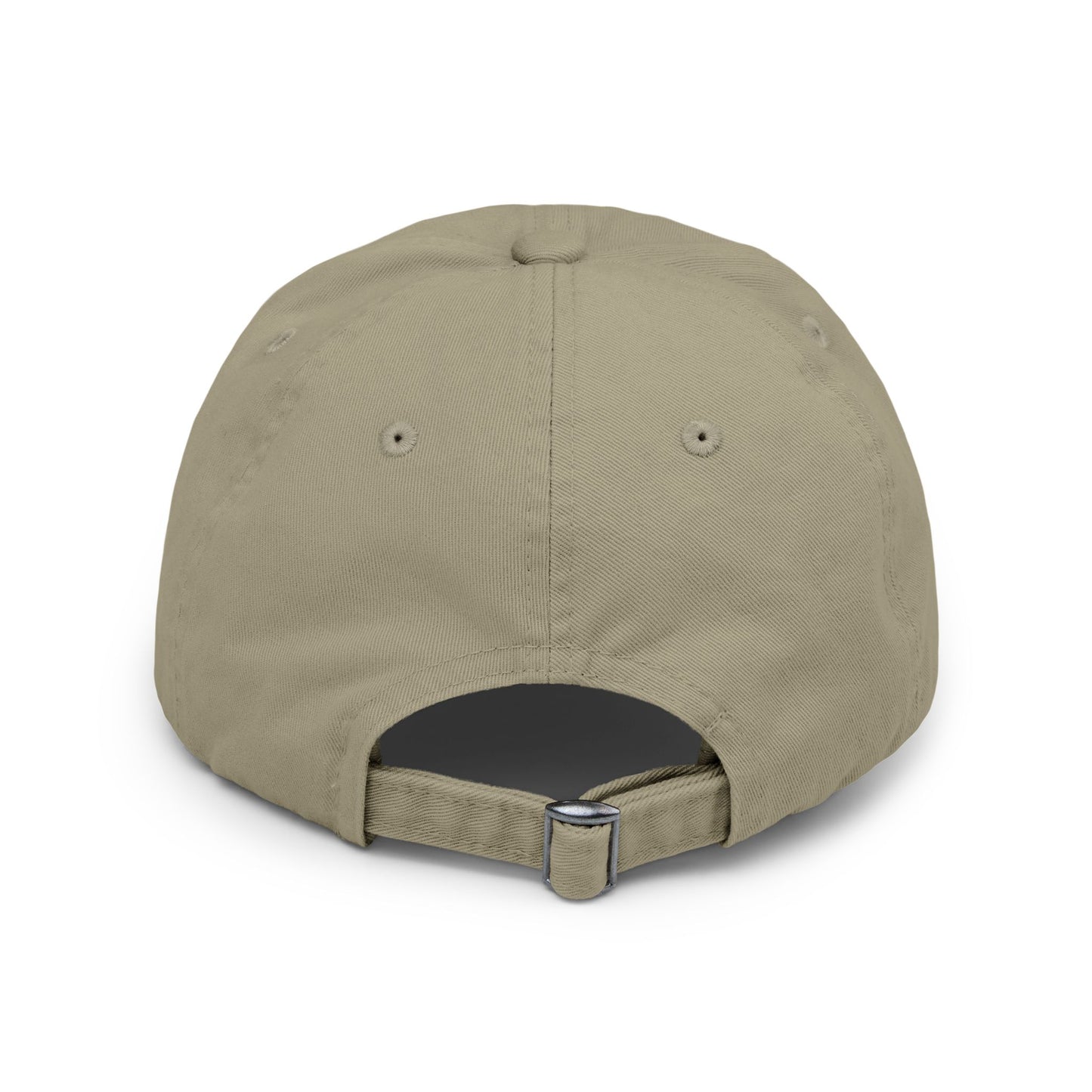 EmieWonders Meowy Logo Distressed Cap