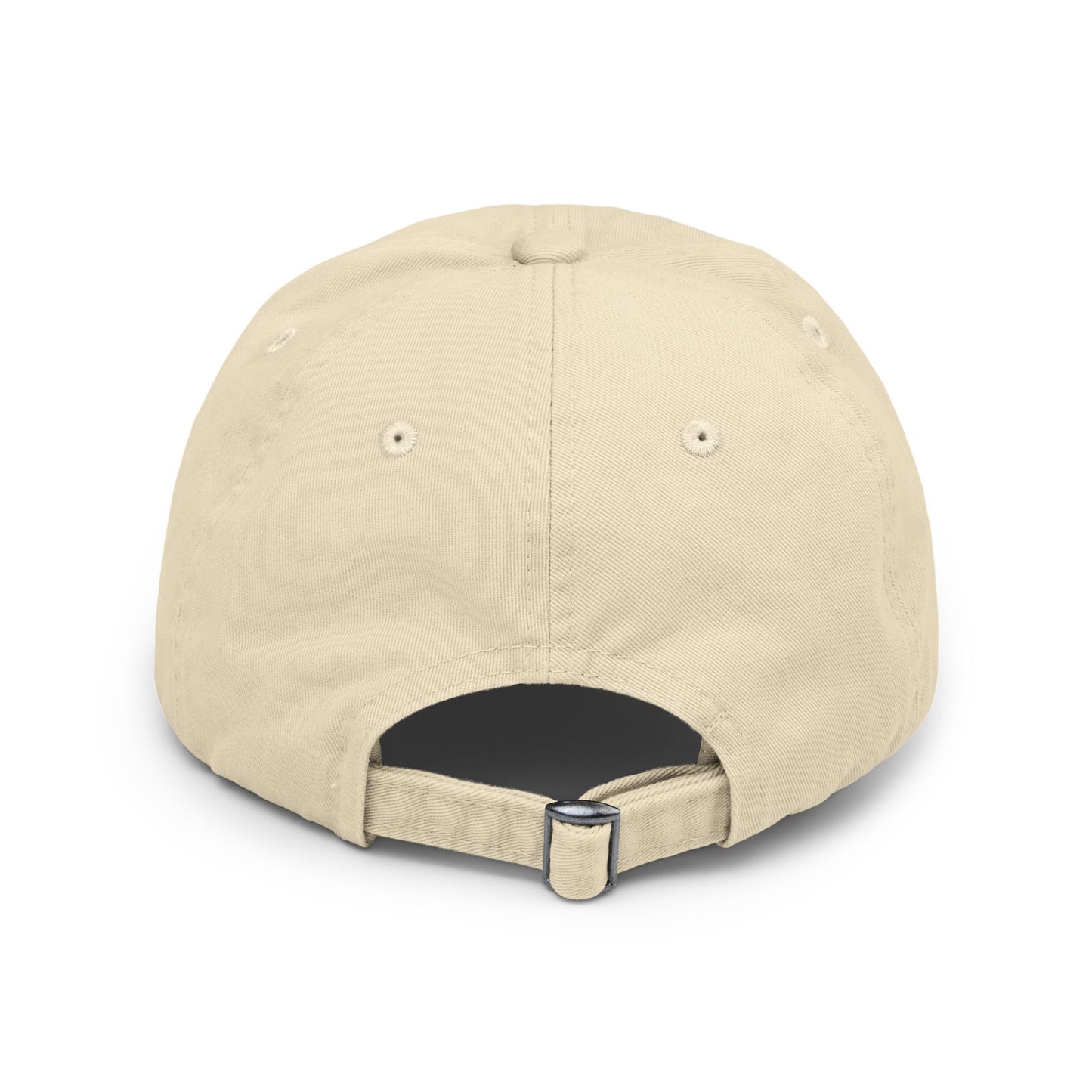 EmieWonders Meowy Logo Distressed Cap