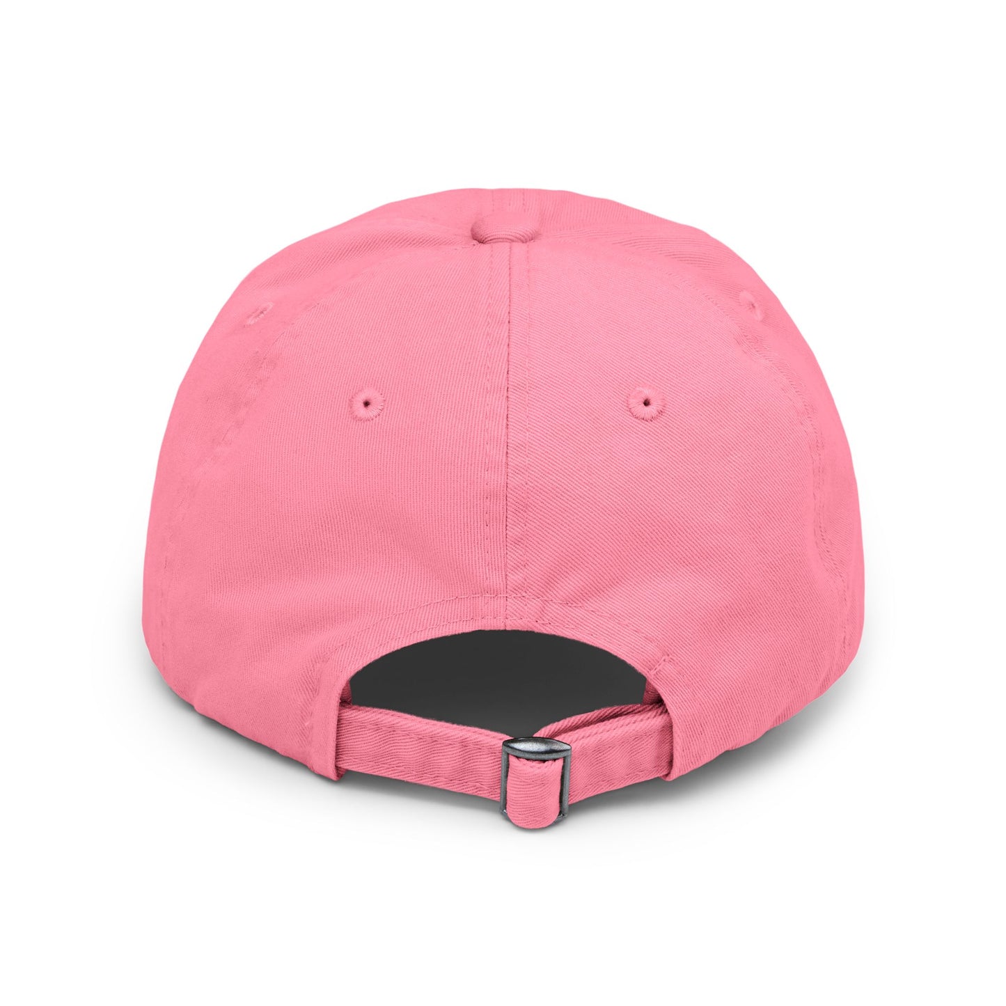 EmieWonders Meowy Logo Distressed Cap